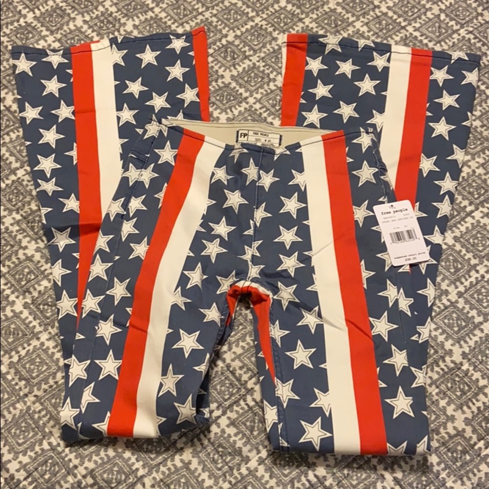 NWT free people flare pants!